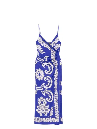 ETRO WOMEN'S PAISLEY-PRINT LONG DRESS