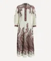 Etro Women's Paisley Print Maxi Dress In White