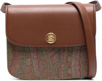 ETRO WOMEN'S PAISLEY PRINT PANELLED CROSSBODY BAG