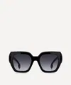 Etro Women's Paisley Square Sunglasses In Black