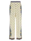 Etro Paisley-print Trousers In White