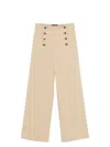 Etro Panel-detail Trousers In Brown
