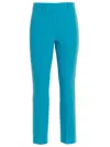 Etro Pleated Viscose Blend Tailored Pants In Blue