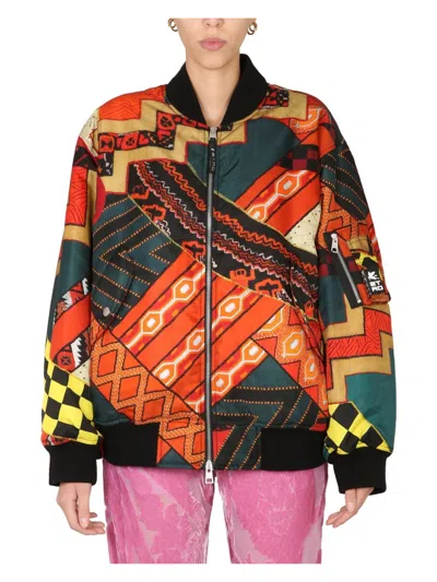 ETRO WOMEN'S PATCHWORK BOMBER JACKET | SIZE 42 | 13104