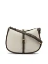 Etro Pony Buckled Crossbody Bag In White