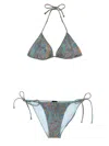 Etro Bikini Paisley Beachwear In Multicolor