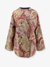 Etro Paisley Print Reversible Padded Jacket In Multi