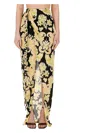 Etro Print Viscose Long Skirt In Multicolour