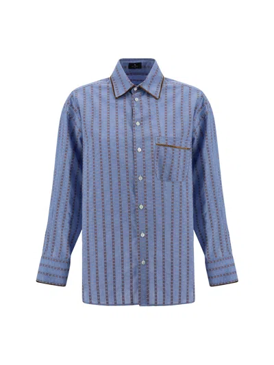 Etro Women Shirt In Blue