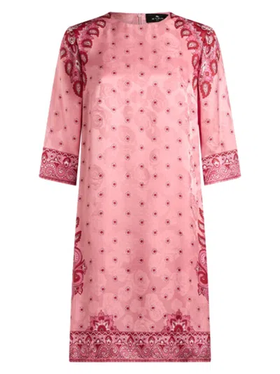 Etro Women's Silk Blend Elegant Dress