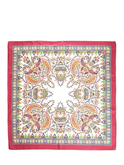 Etro Women Silk Scarf In Multi