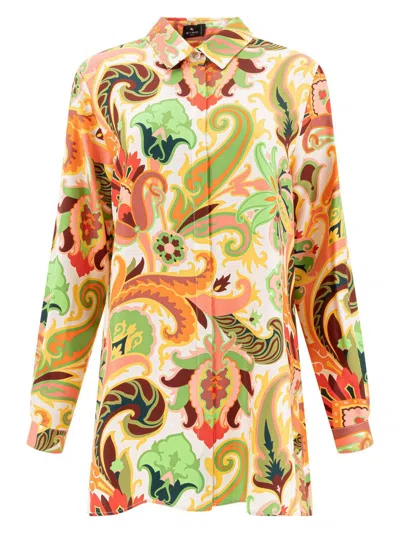 ETRO WOMEN'S SILK SHIRT