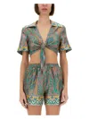 Etro Paisley Shirt In Multicolour