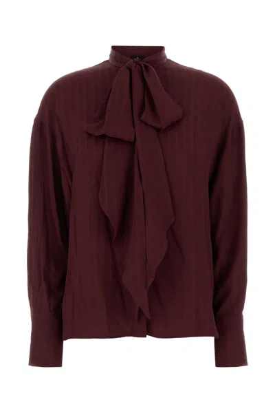 Etro Women's Silk-blend Shirt In R2723