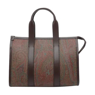 Etro Women Small Arnica Handbag In Brown