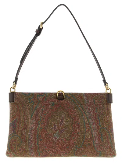 Etro Women 'talk' Mini Clutch In Brown