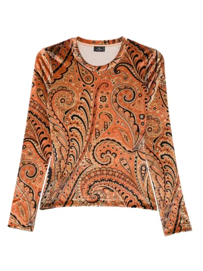 Etro Women Tops Sweater In Multi