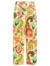 Etro Paisley-patterned Straight-leg Trousers With Mid-rise Fit In Multi