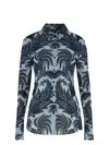 Etro Paisley Tulle Long-sleeved Shirt