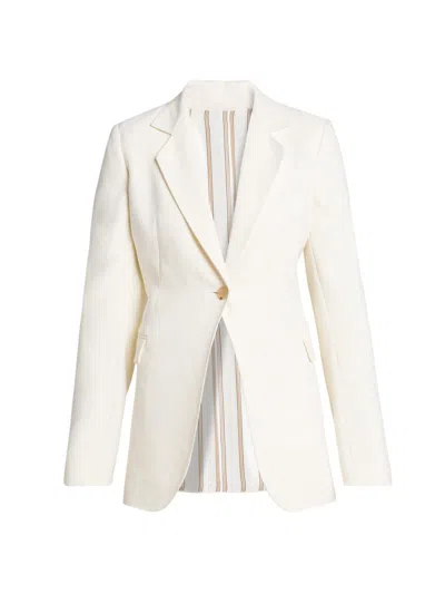 Etro Women's Twist Single-breasted Blazer In White