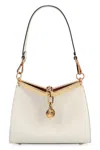 Etro Vela Mini Leather Shoulder Bag In White
