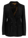 Etro Tailored Viscose Blend Blazer With Back Slit