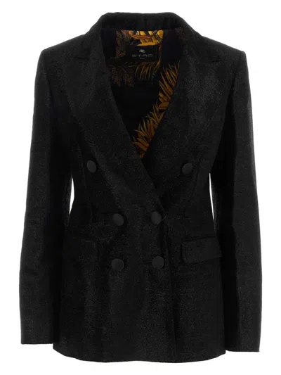 ETRO WOMEN'S VISCOSE BLEND BLAZER