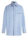 Etro Striped Long-sleeved Shirt In Stripes
