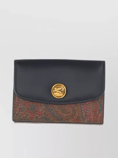 Etro Women's Wallet 9.5x6.5 In Brown
