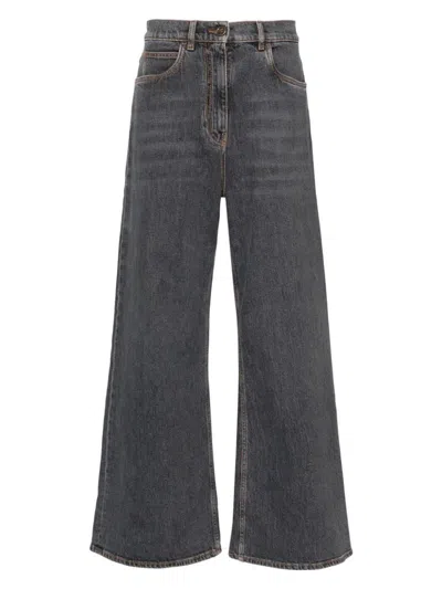 ETRO WOMEN'S WIDE-LEG JEANS