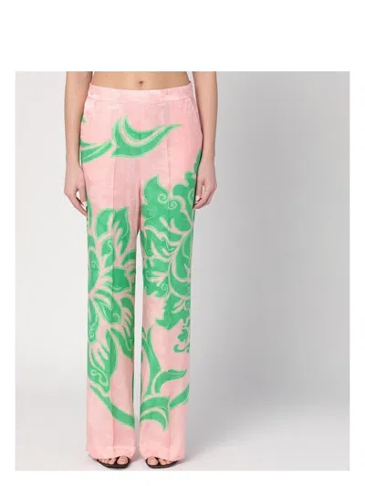 ETRO WOMEN'S WIDE PRINTED TROUSERS
