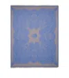 Etro Wool Alocasia Throw In Blue