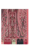 Etro Wool And Silk Scarf In Multi
