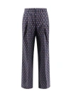 Etro Trouser In Blue