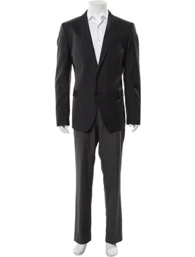 Pre-owned Etro Wool Beaded Accents Blazer W/ Tags In Blue