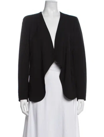 Pre-owned Etro Wool Blazer In Black