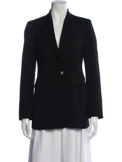 Pre-owned Etro Wool Blazer In Black