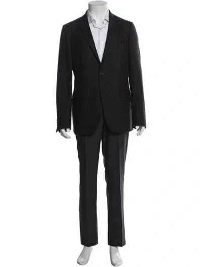 Pre-owned Etro Wool Blazer In Blue