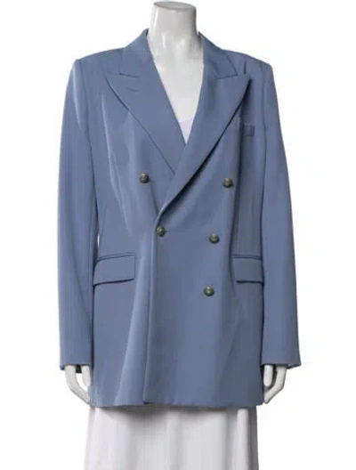 Pre-owned Etro Wool Blazer In Blue