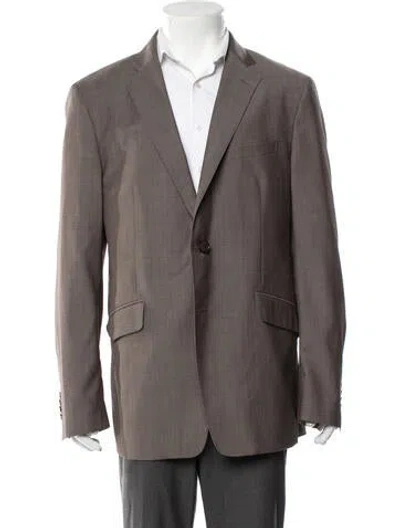 Pre-owned Etro Wool Blazer In Brown