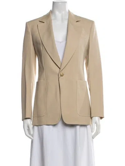 Pre-owned Etro Wool Blazer In Neutrals