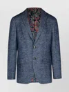 Etro Single Breasted Blazer