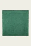Etro Wool-blend Jacquard Shawl In Green In Green