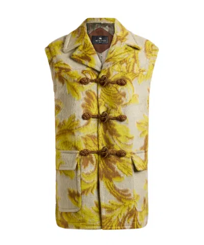 ETRO ETRO JACQUARD WAISTCOAT