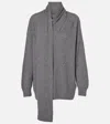 Etro Wool-blend Sweater In Grey