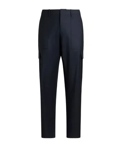 ETRO WOOL CARGO TROUSERS