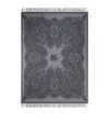 Etro Wool-cashmere Fringed Alocasia Throw In Gray