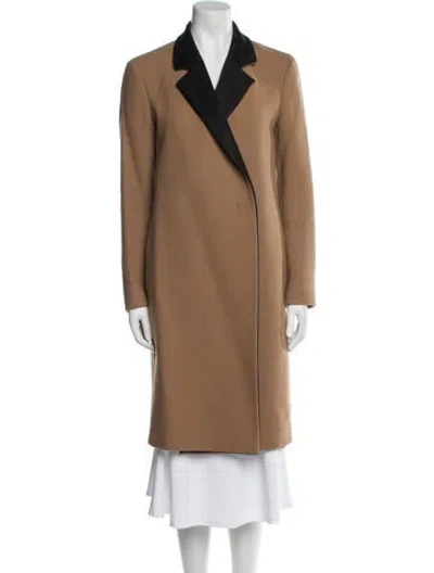Pre-owned Etro Wool Coat In Brown