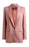 Etro Wool-cotton Blazer In Multi