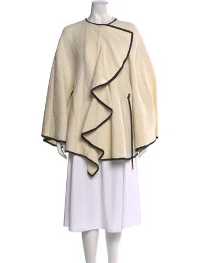 Pre-owned Etro Wool Crew Neck Sweater In Neutral